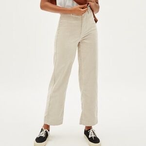 Everlane The Corduroy Wide-Leg Pant in Sand
